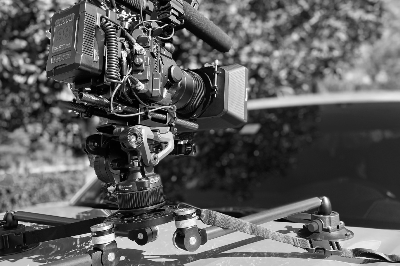 B-roll and coverage filming with professional camera rigs